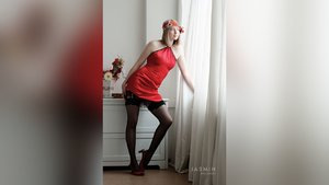 Camgirl french squirt