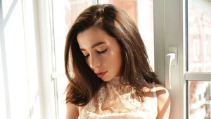 Brown eyes girl